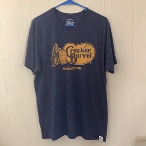 Cracker Barrel Logo T Shirt Size L